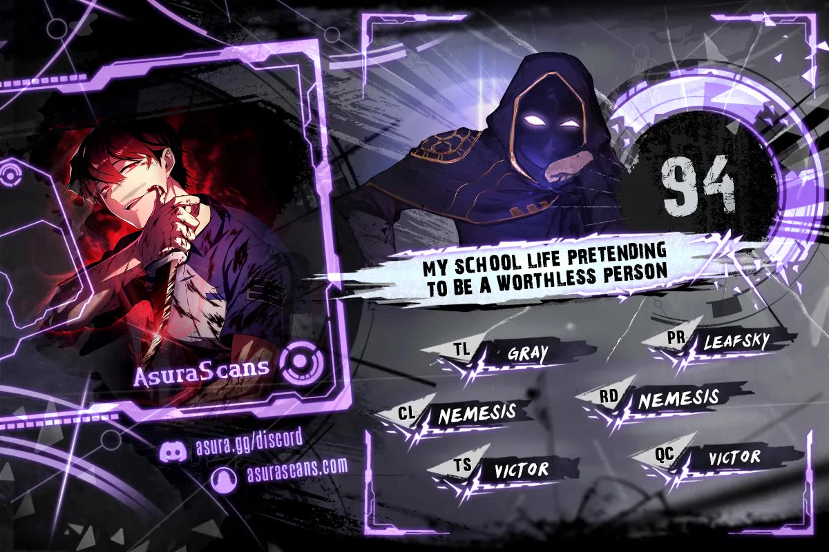 My School Life Pretending To Be a Worthless Person chapter 94 page 1