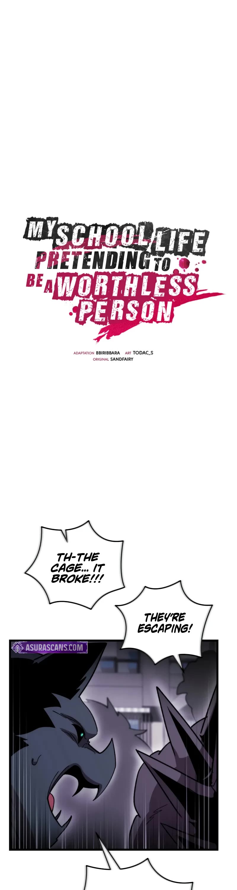 My School Life Pretending To Be a Worthless Person chapter 95 page 17