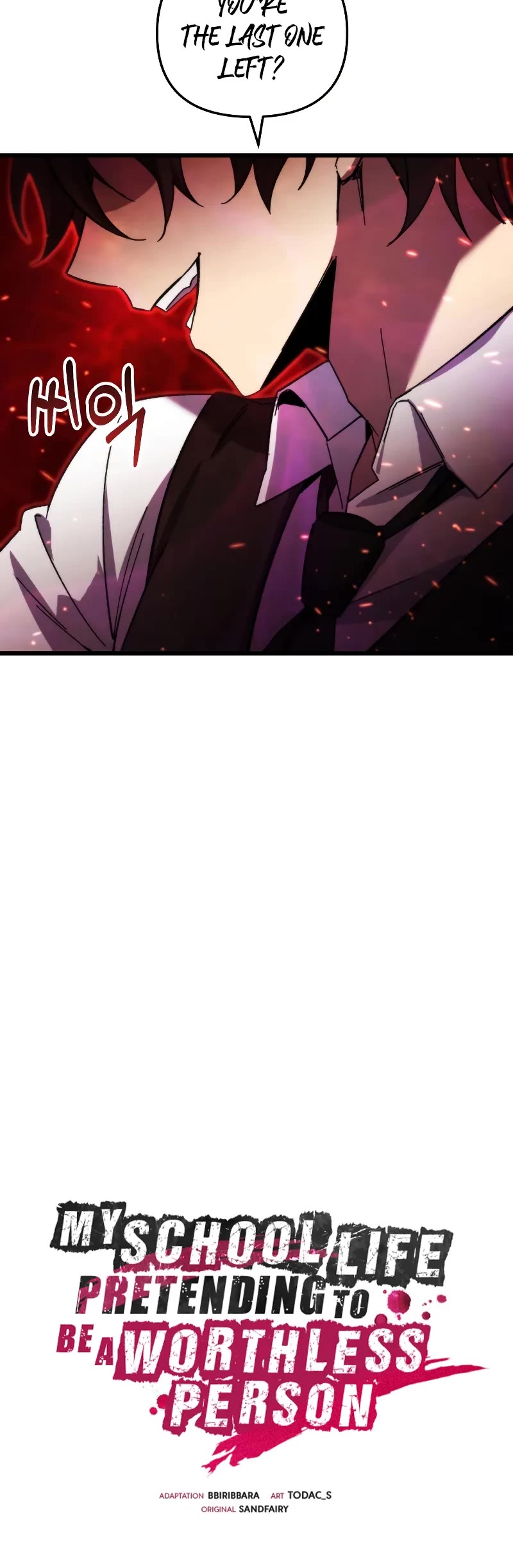 My School Life Pretending To Be a Worthless Person chapter 99 page 15