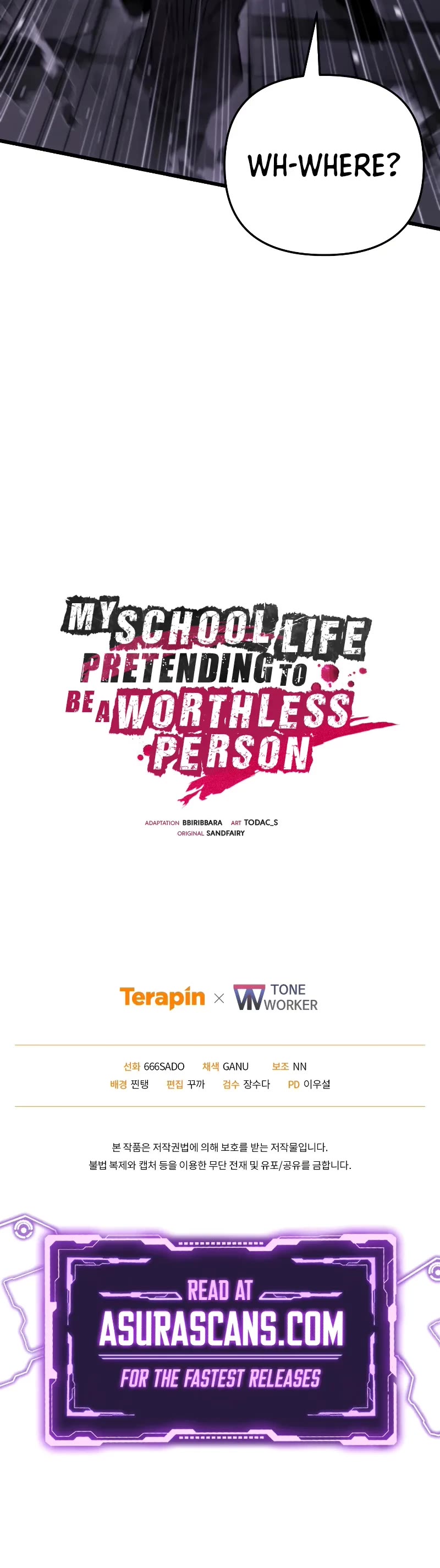 My School Life Pretending To Be a Worthless Person chapter 99 page 47