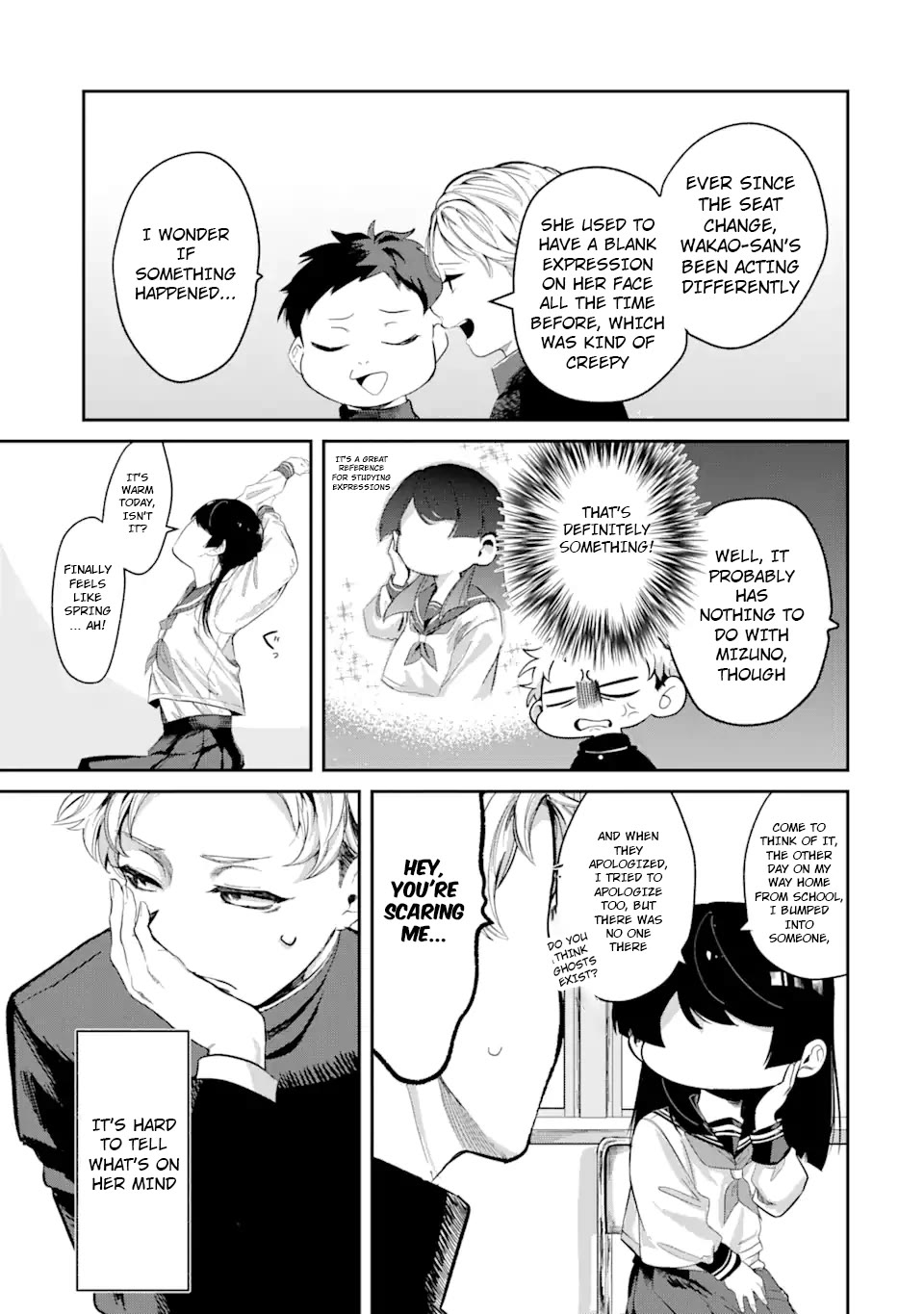 My Seatmate Wakao-san's Face Is Almost Visible but It's Not chapter 1 page 5