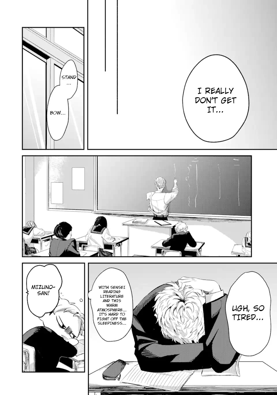 My Seatmate Wakao-san's Face Is Almost Visible but It's Not chapter 1 page 6