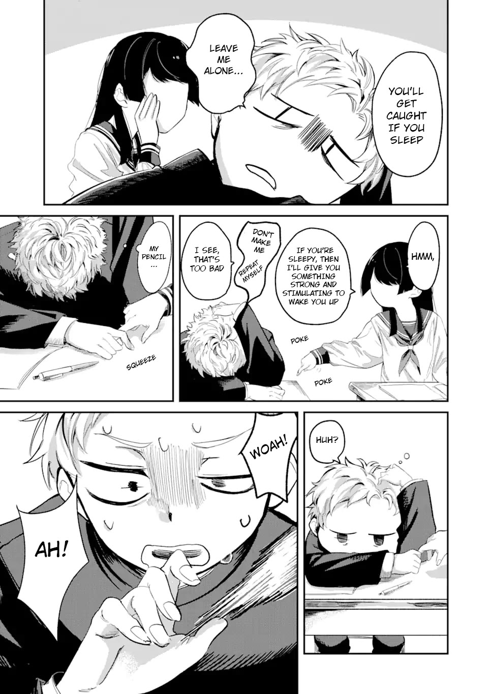 My Seatmate Wakao-san's Face Is Almost Visible but It's Not chapter 1 page 7