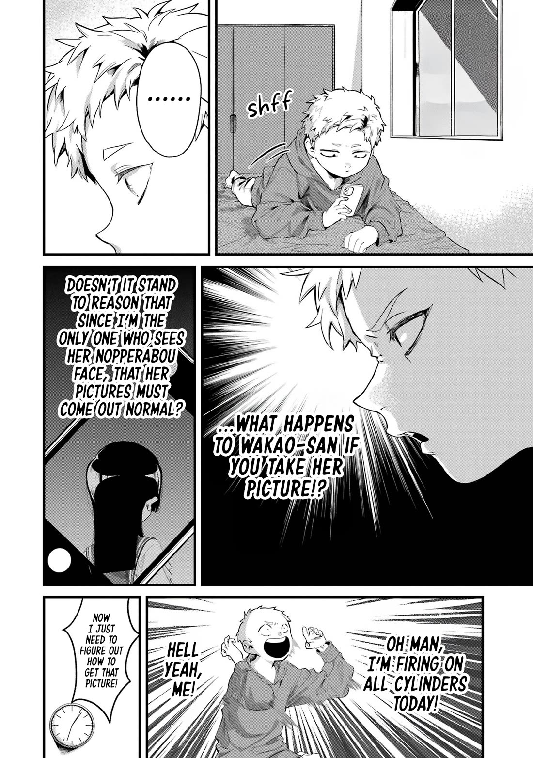 My Seatmate Wakao-san's Face Is Almost Visible but It's Not chapter 10 page 2