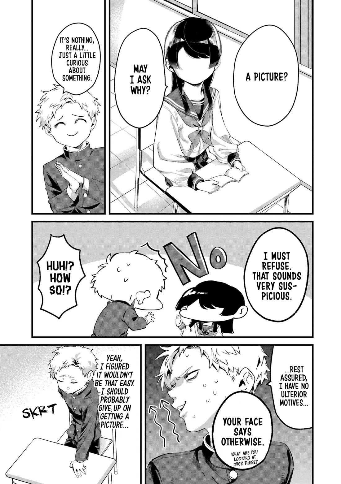 My Seatmate Wakao-san's Face Is Almost Visible but It's Not chapter 10 page 3