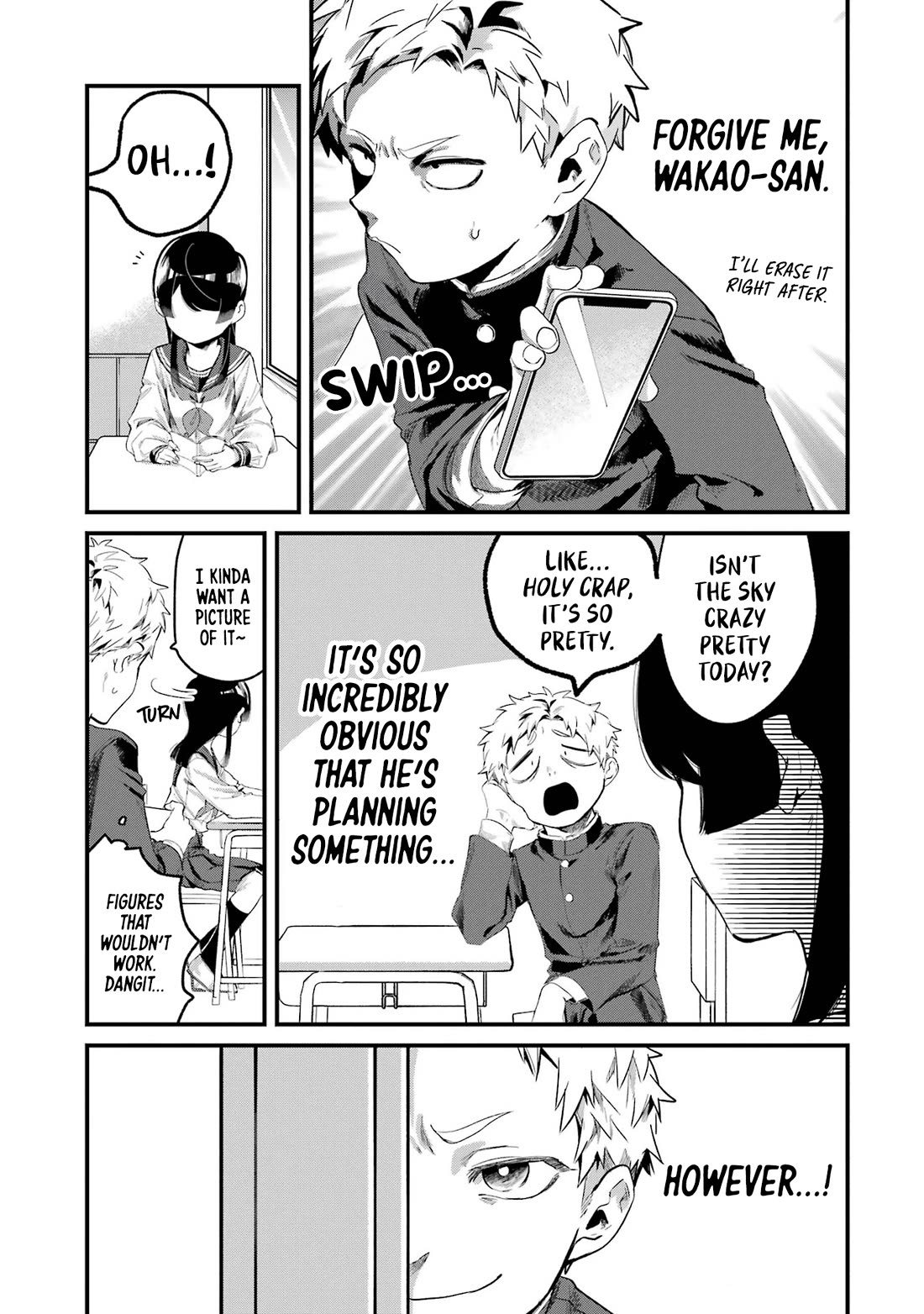 My Seatmate Wakao-san's Face Is Almost Visible but It's Not chapter 10 page 5