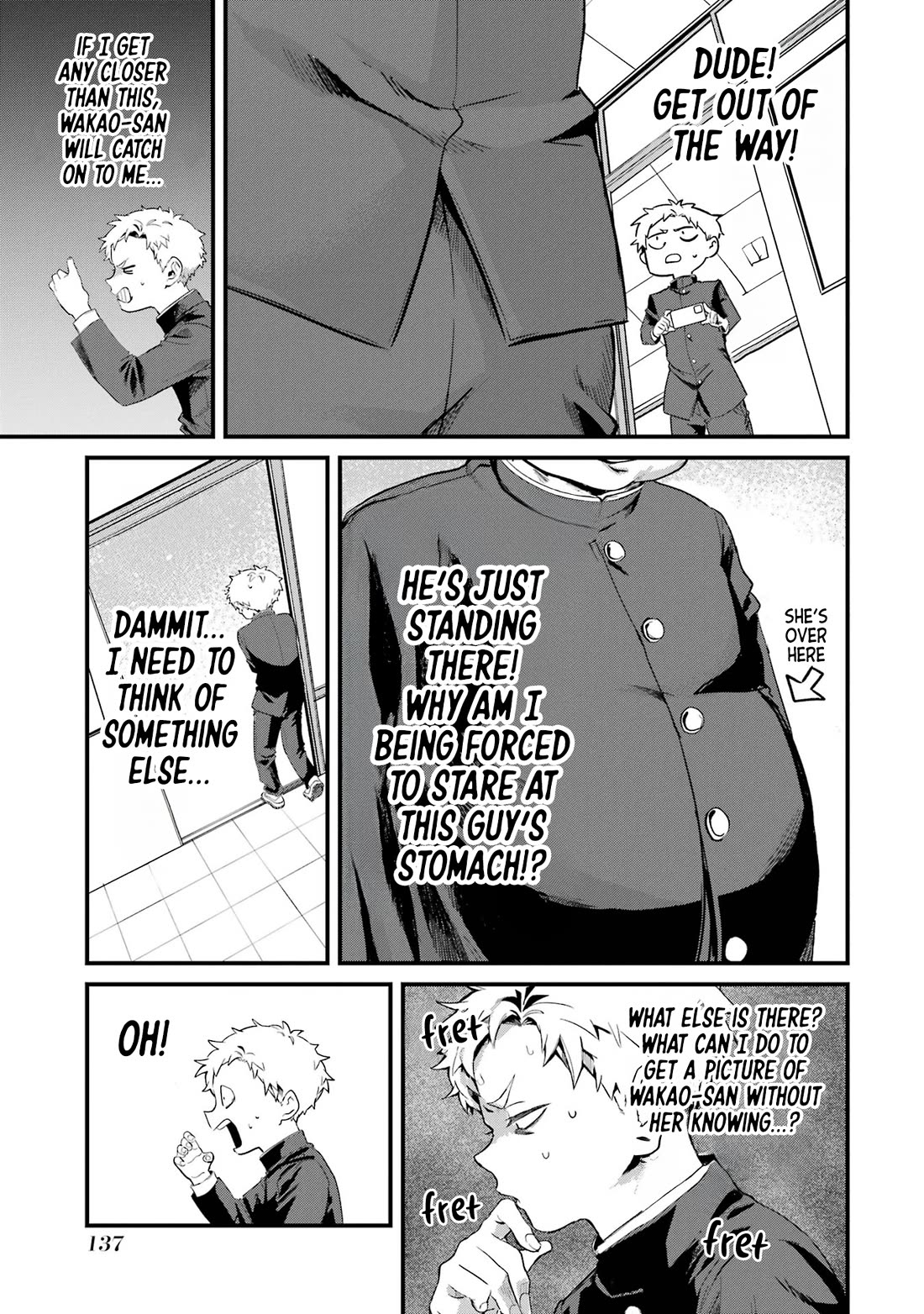 My Seatmate Wakao-san's Face Is Almost Visible but It's Not chapter 10 page 7