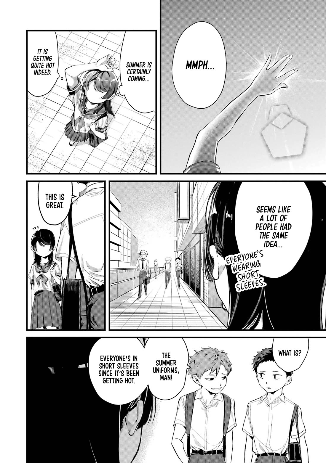 My Seatmate Wakao-san's Face Is Almost Visible but It's Not chapter 11 page 2