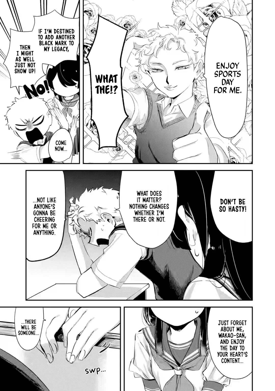 My Seatmate Wakao-san's Face Is Almost Visible but It's Not chapter 13 page 9