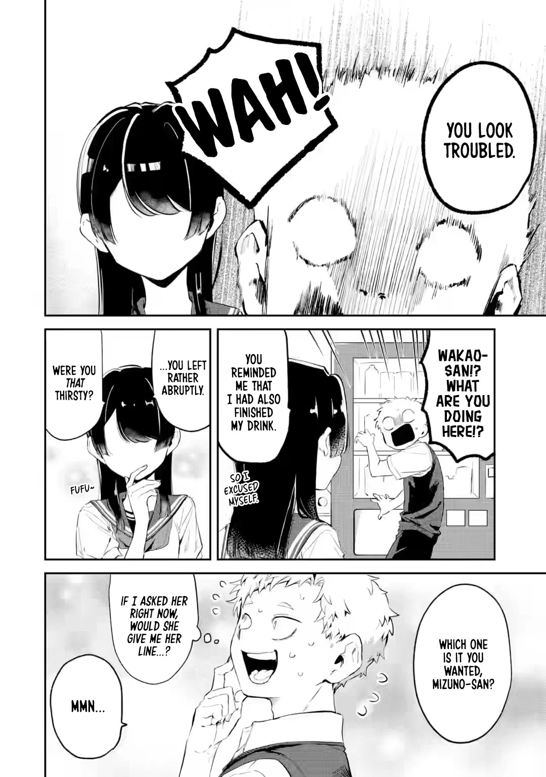 My Seatmate Wakao-san's Face Is Almost Visible but It's Not chapter 17 page 10