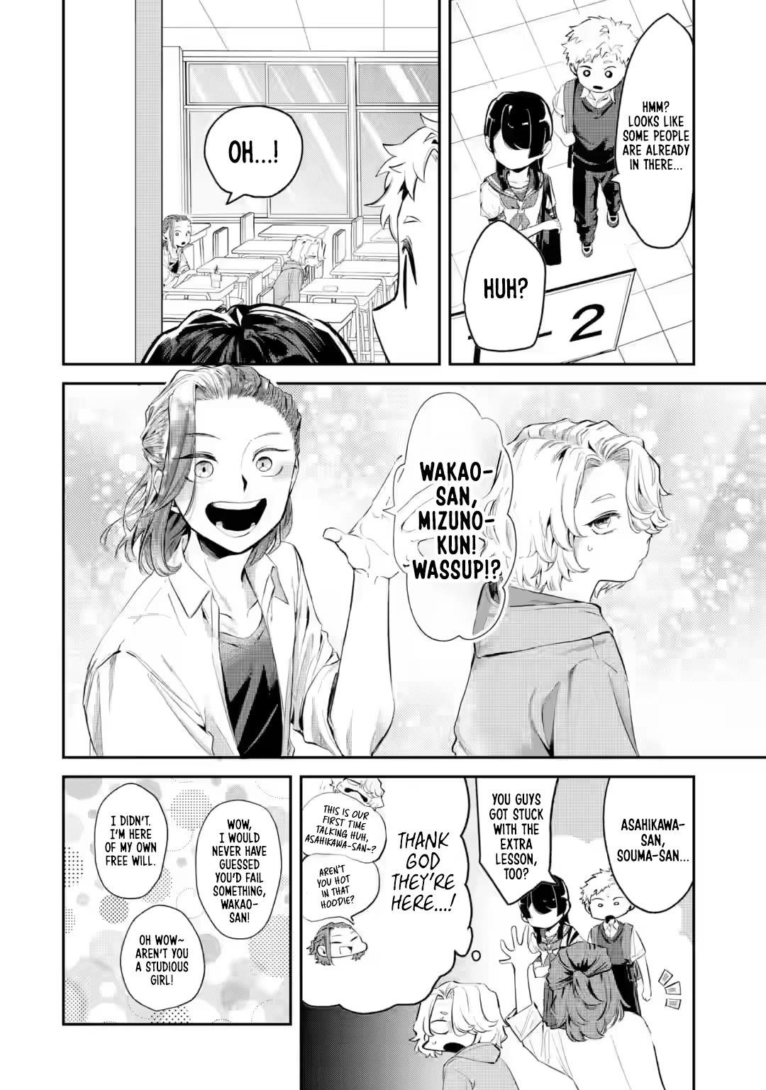 My Seatmate Wakao-san's Face Is Almost Visible but It's Not chapter 18 page 4