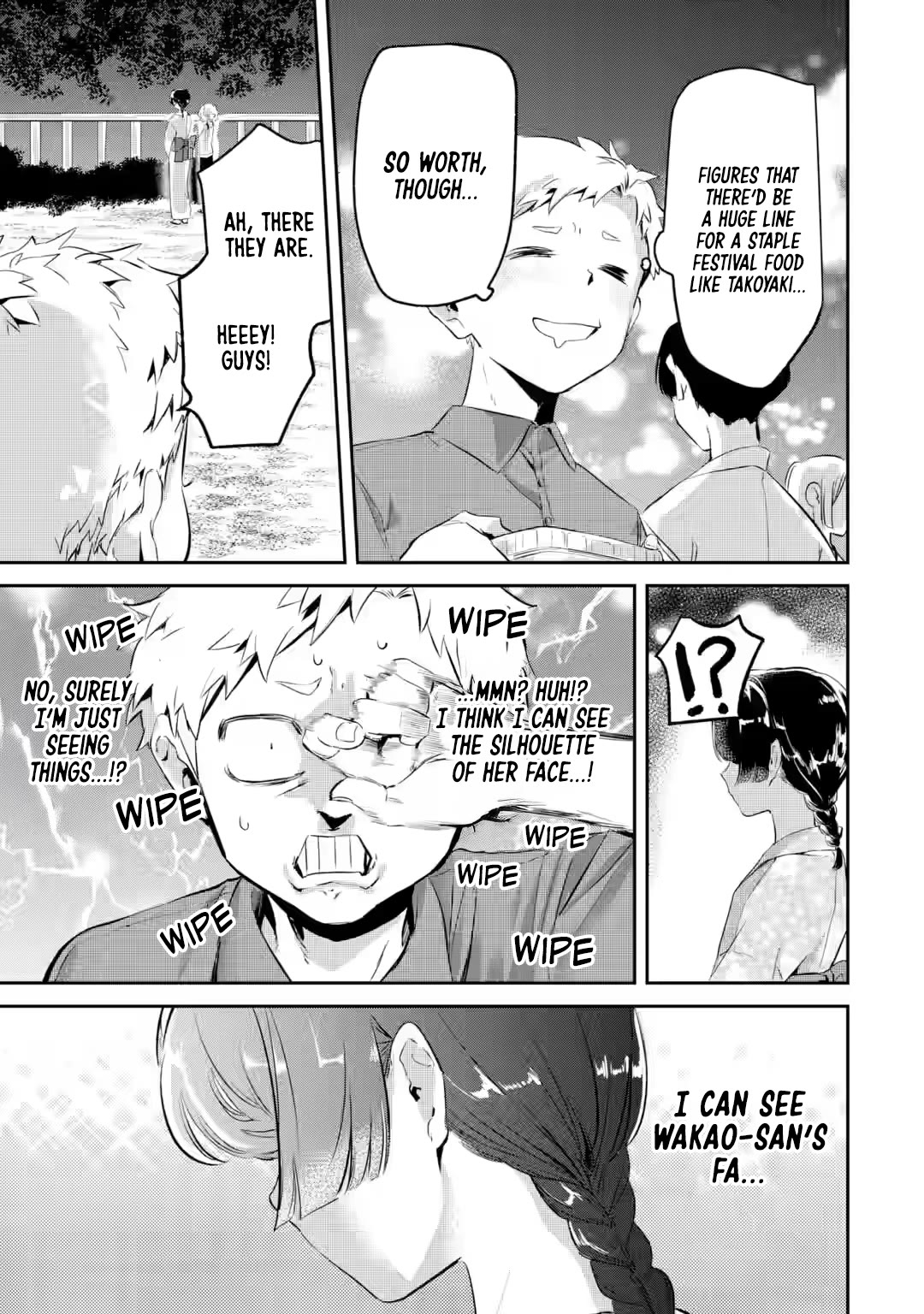 My Seatmate Wakao-san's Face Is Almost Visible but It's Not chapter 19 page 7