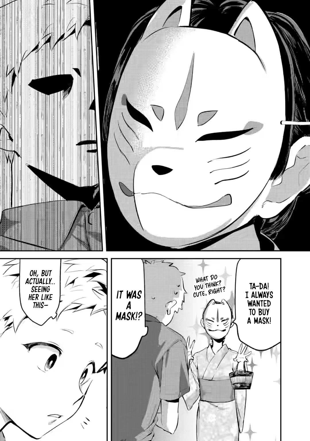 My Seatmate Wakao-san's Face Is Almost Visible but It's Not chapter 19 page 8