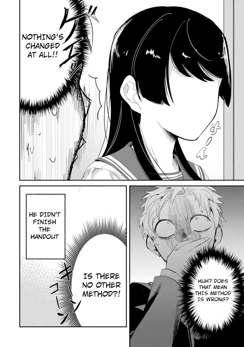 My Seatmate Wakao-san's Face Is Almost Visible but It's Not chapter 2 page 13