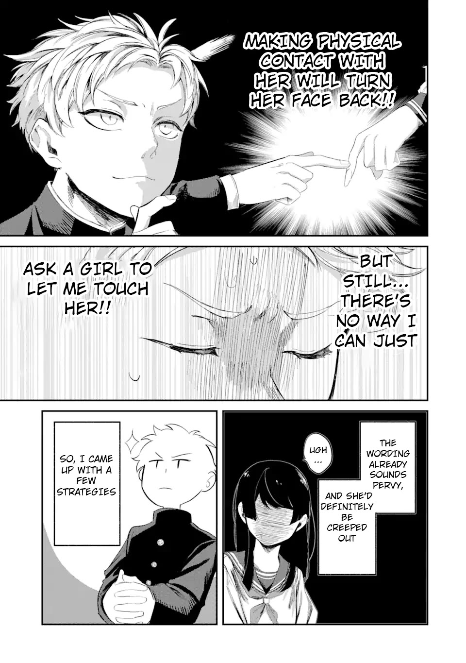 My Seatmate Wakao-san's Face Is Almost Visible but It's Not chapter 2 page 4