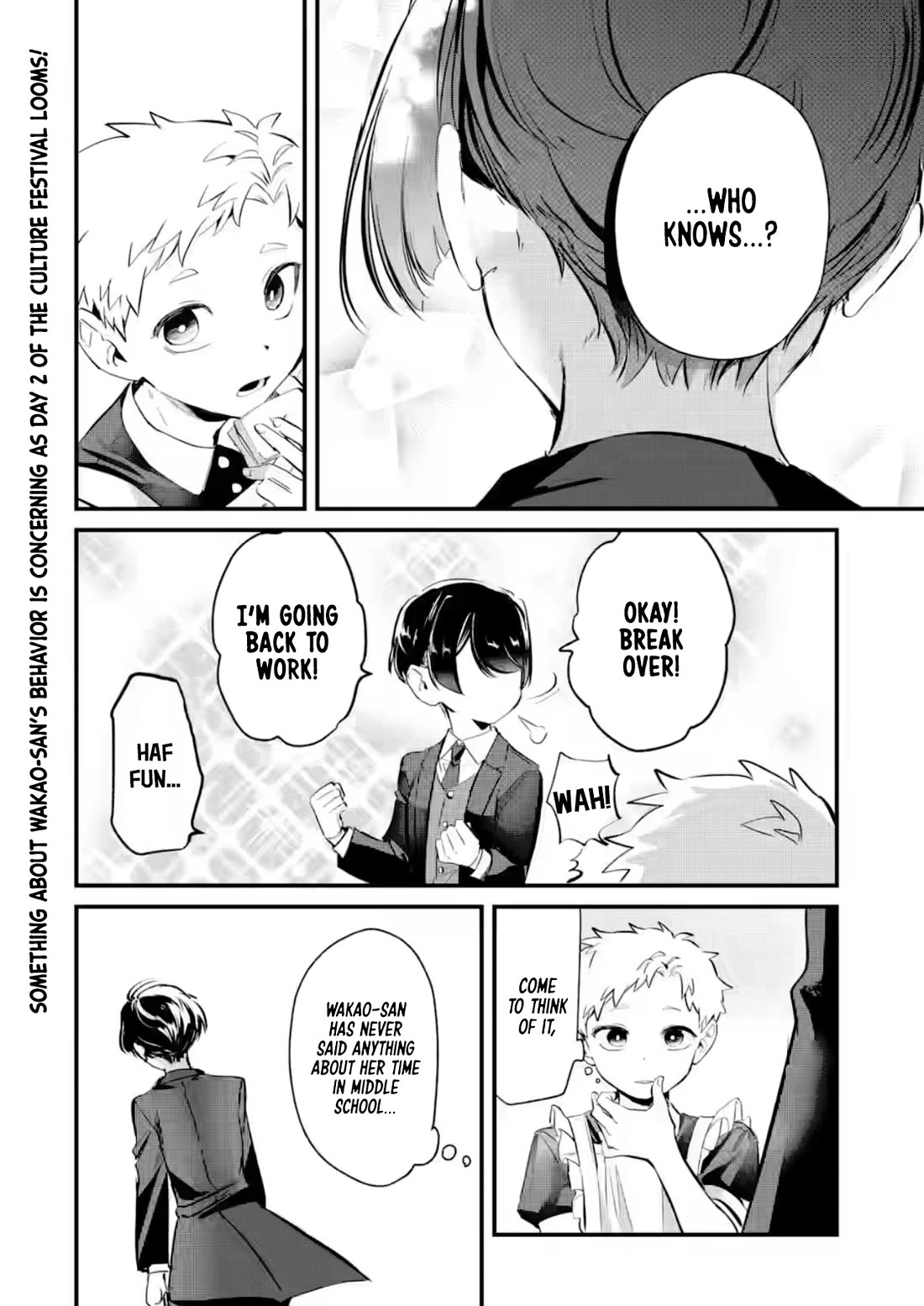 My Seatmate Wakao-san's Face Is Almost Visible but It's Not chapter 25 page 14