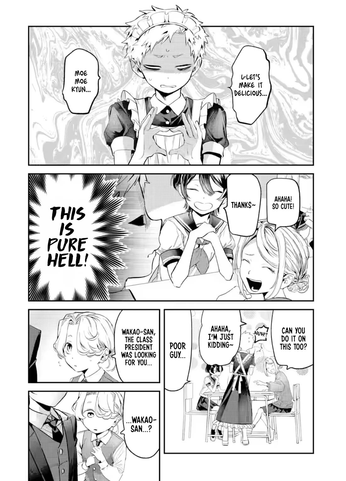 My Seatmate Wakao-san's Face Is Almost Visible but It's Not chapter 25 page 6