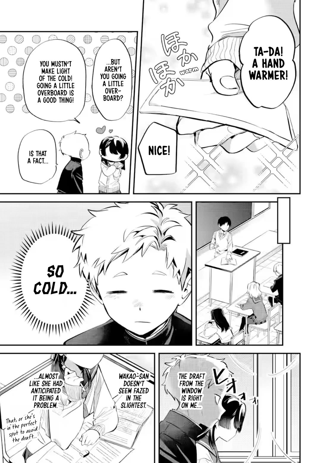 My Seatmate Wakao-san's Face Is Almost Visible but It's Not chapter 28 page 3
