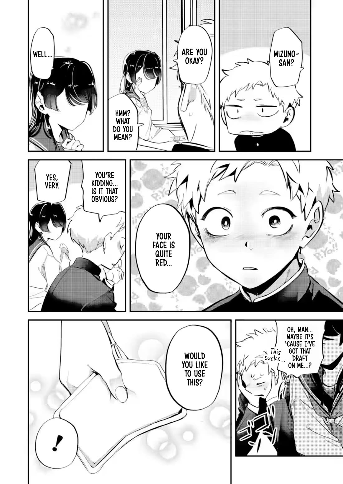 My Seatmate Wakao-san's Face Is Almost Visible but It's Not chapter 28 page 4