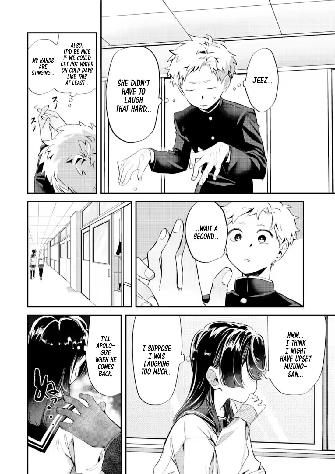My Seatmate Wakao-san's Face Is Almost Visible but It's Not chapter 28 page 8