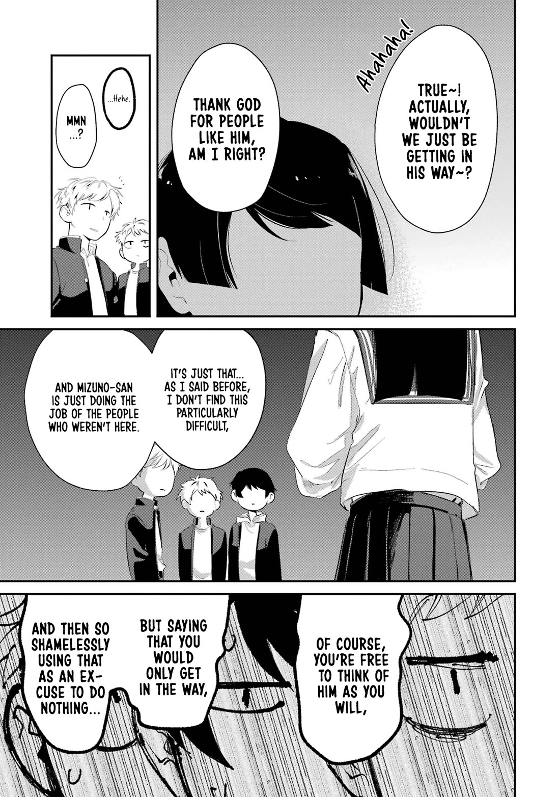 My Seatmate Wakao-san's Face Is Almost Visible but It's Not chapter 4 page 11