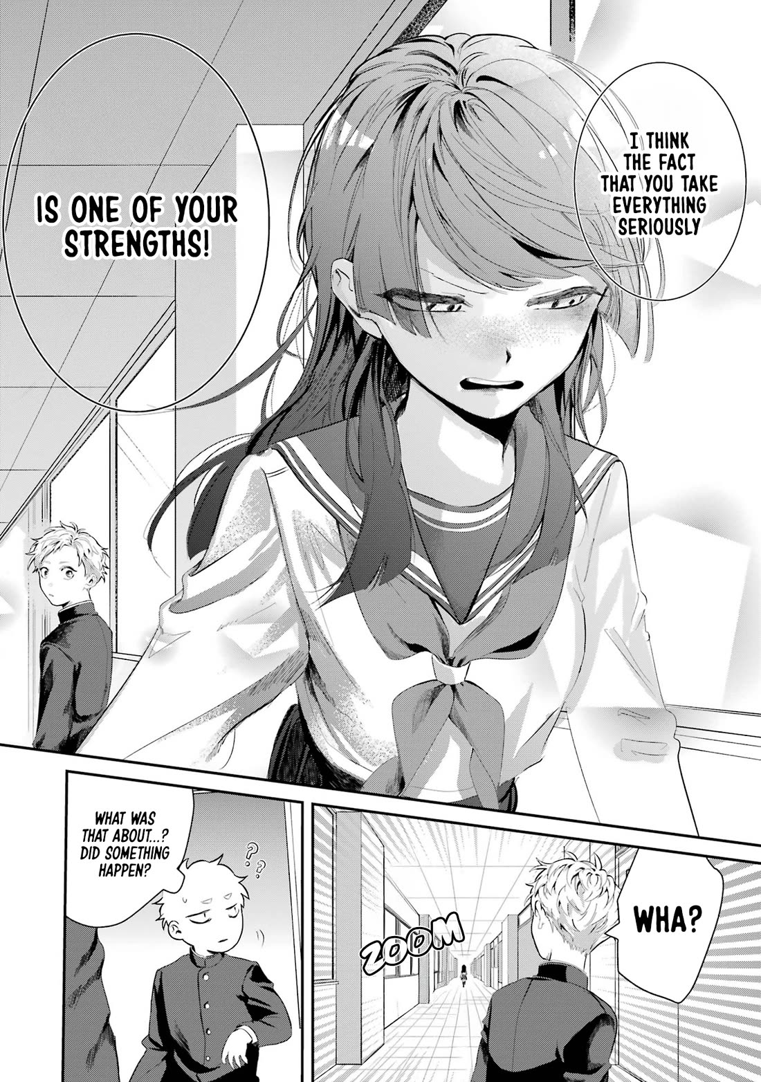 My Seatmate Wakao-san's Face Is Almost Visible but It's Not chapter 4 page 14