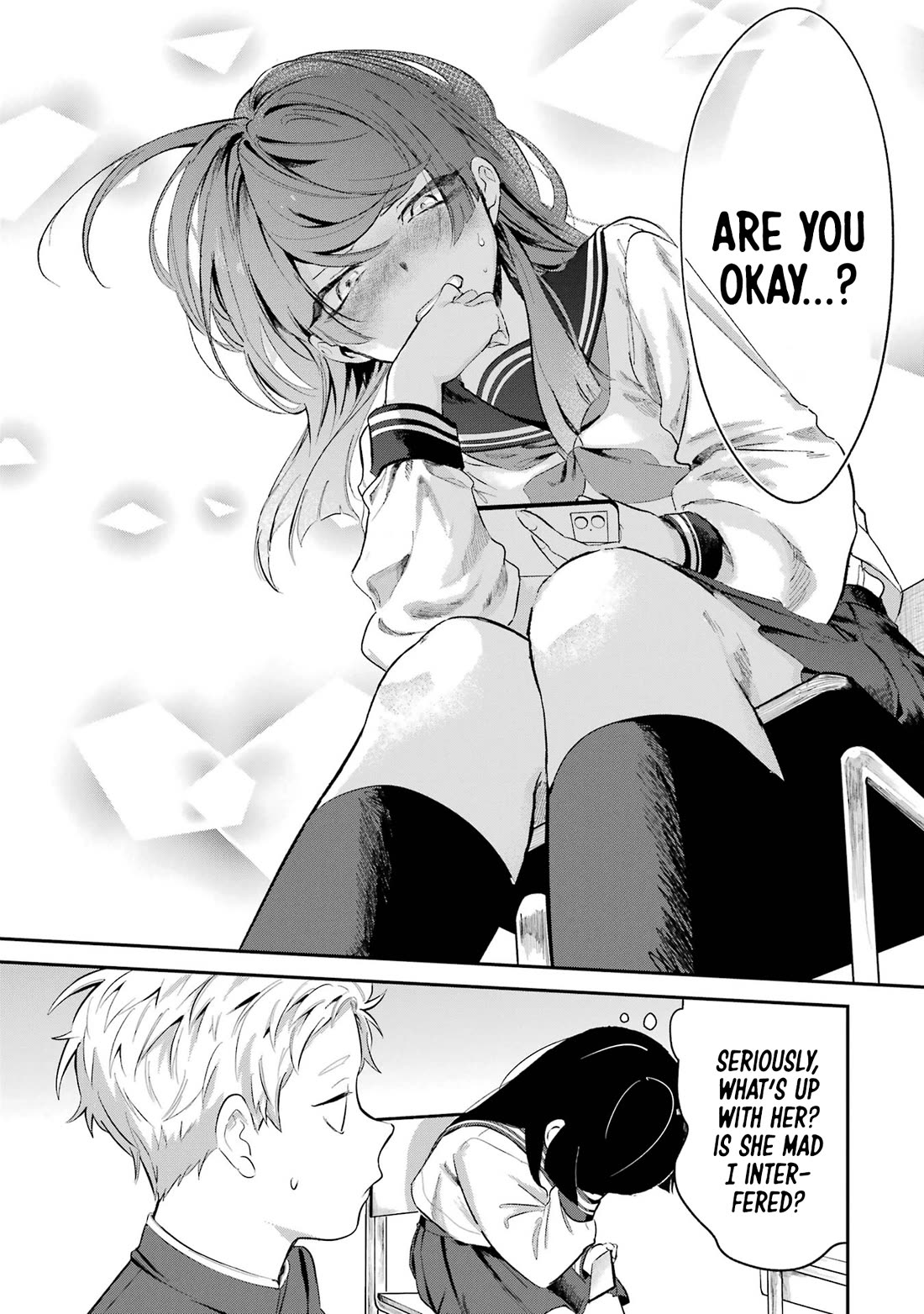 My Seatmate Wakao-san's Face Is Almost Visible but It's Not chapter 5 page 13