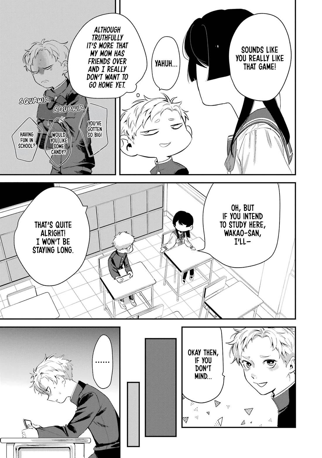 My Seatmate Wakao-san's Face Is Almost Visible but It's Not chapter 5 page 3