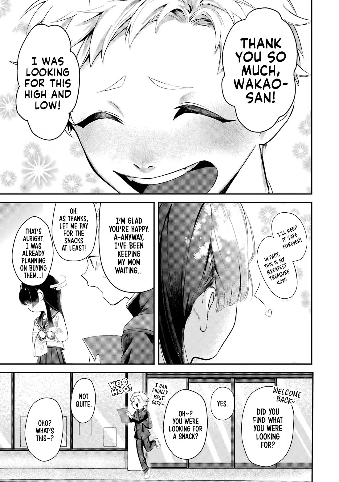 My Seatmate Wakao-san's Face Is Almost Visible but It's Not chapter 7 page 11