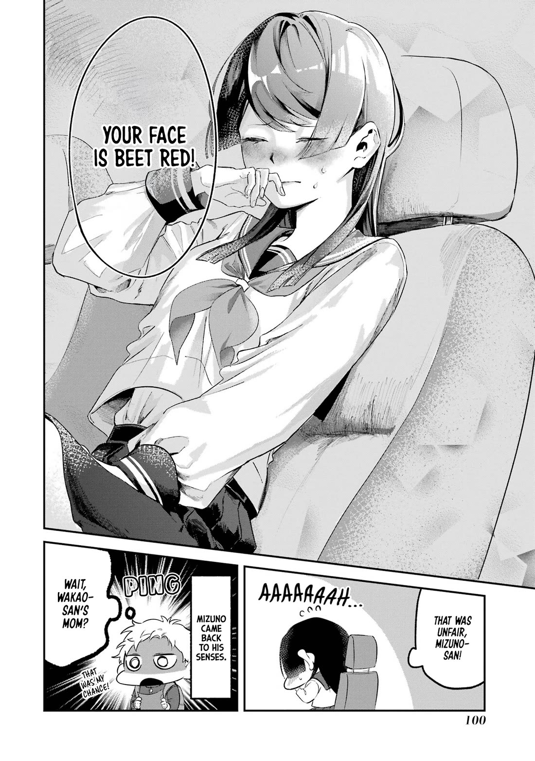 My Seatmate Wakao-san's Face Is Almost Visible but It's Not chapter 7 page 12