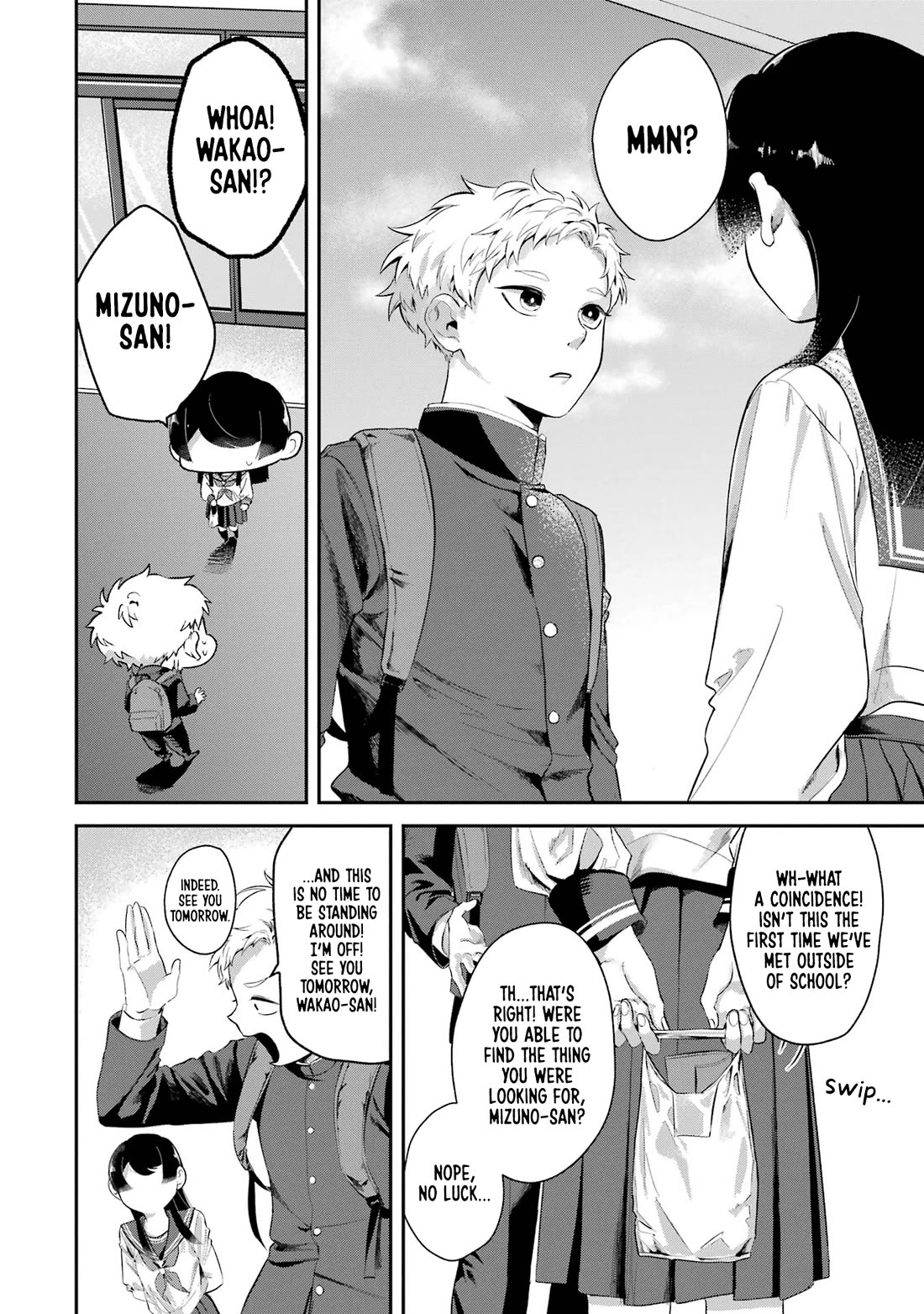 My Seatmate Wakao-san's Face Is Almost Visible but It's Not chapter 7 page 8