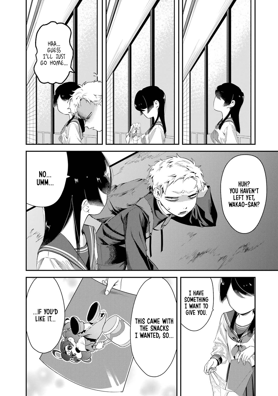 My Seatmate Wakao-san's Face Is Almost Visible but It's Not chapter 7 page 9