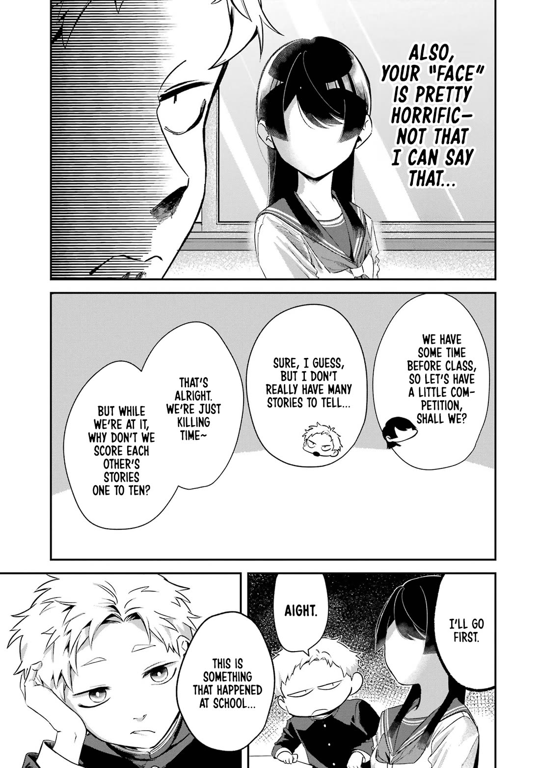 My Seatmate Wakao-san's Face Is Almost Visible but It's Not chapter 8 page 3