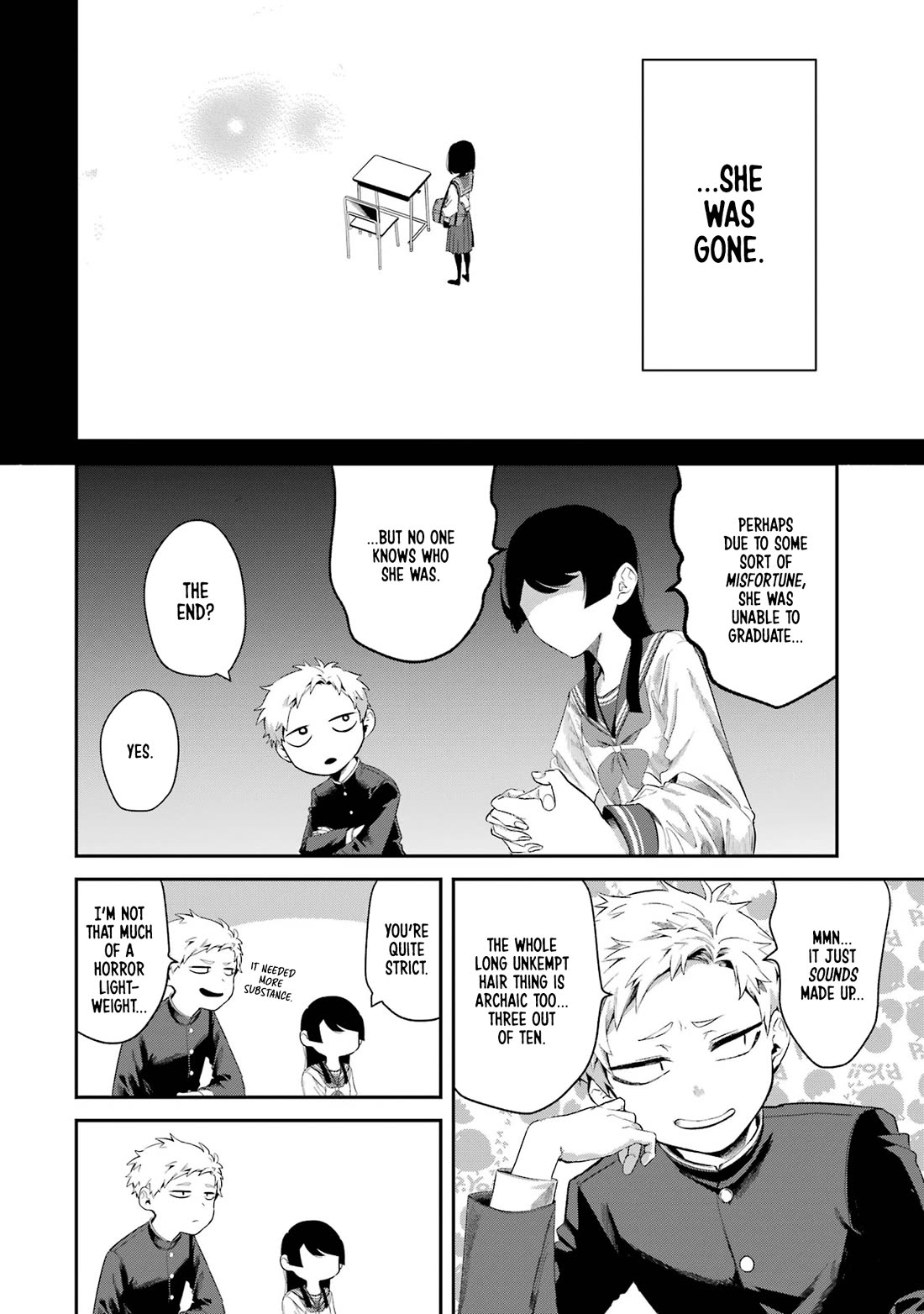 My Seatmate Wakao-san's Face Is Almost Visible but It's Not chapter 8 page 6