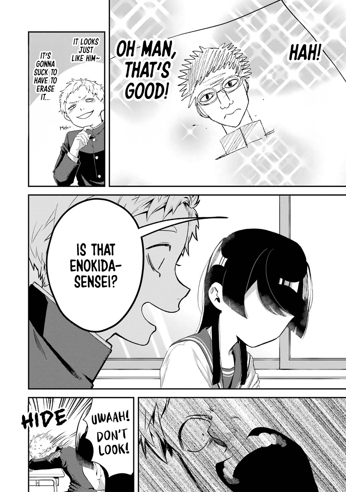 My Seatmate Wakao-san's Face Is Almost Visible but It's Not chapter 9 page 2