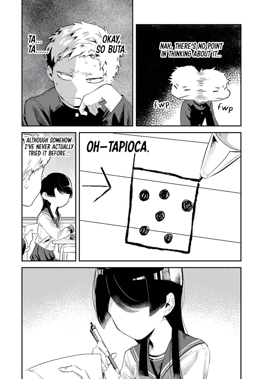 My Seatmate Wakao-san's Face Is Almost Visible but It's Not chapter 9 page 6