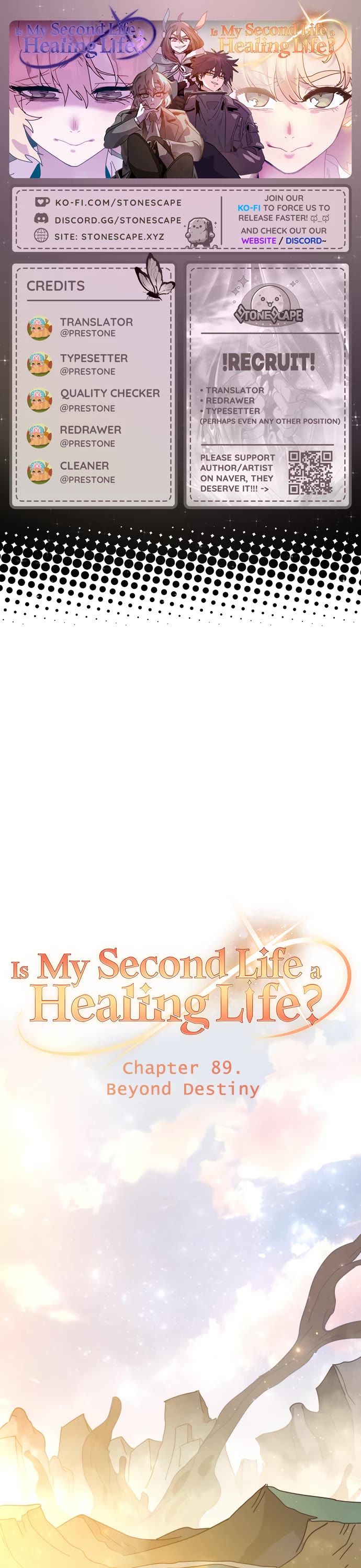 My Second Life is a Healing Life? chapter 89 page 1