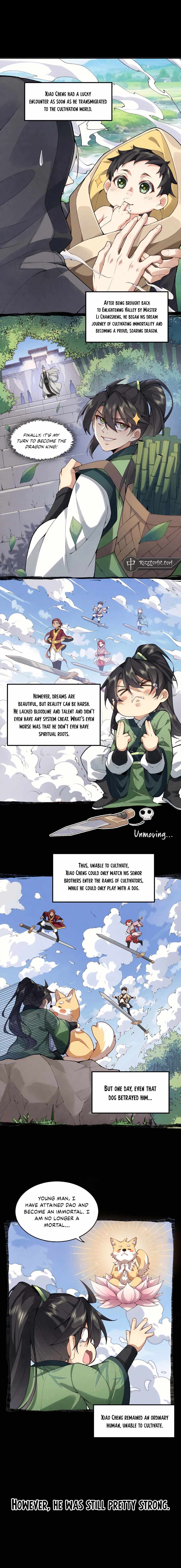 MY SECOND SENIOR BROTHER IS A MORTAL BUT STRONG chapter 2 page 2