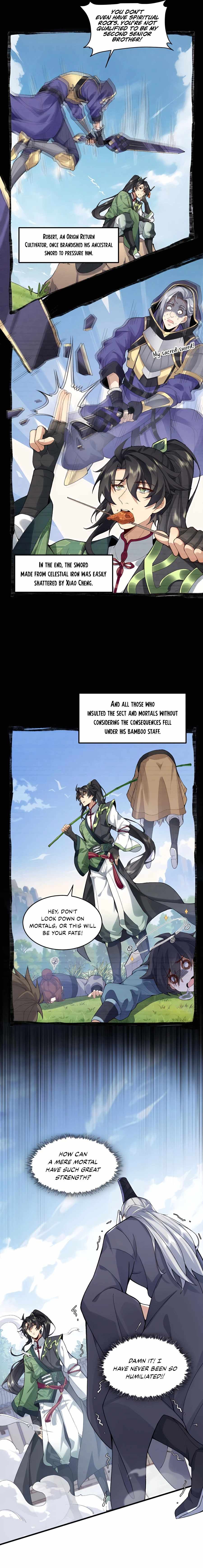 MY SECOND SENIOR BROTHER IS A MORTAL BUT STRONG chapter 2 page 3