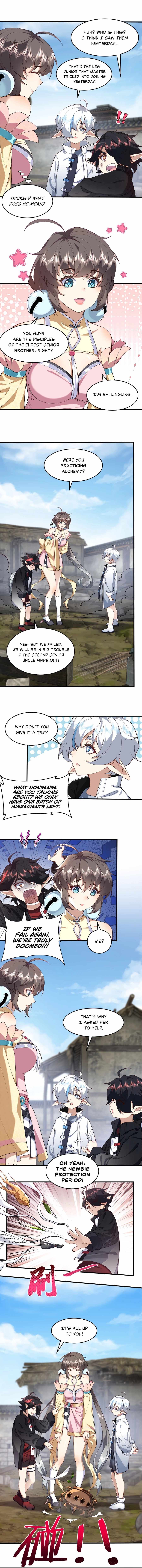 MY SECOND SENIOR BROTHER IS A MORTAL BUT STRONG chapter 4 page 4