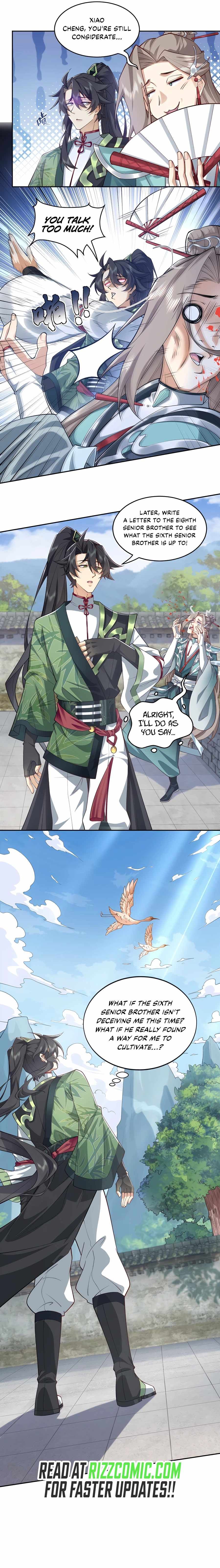 MY SECOND SENIOR BROTHER IS A MORTAL BUT STRONG chapter 5 page 7