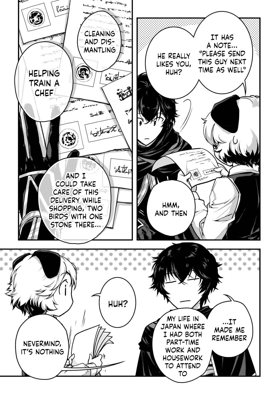 My Status As An Assassin Obviously Exceeds The Brave's chapter 25 page 13