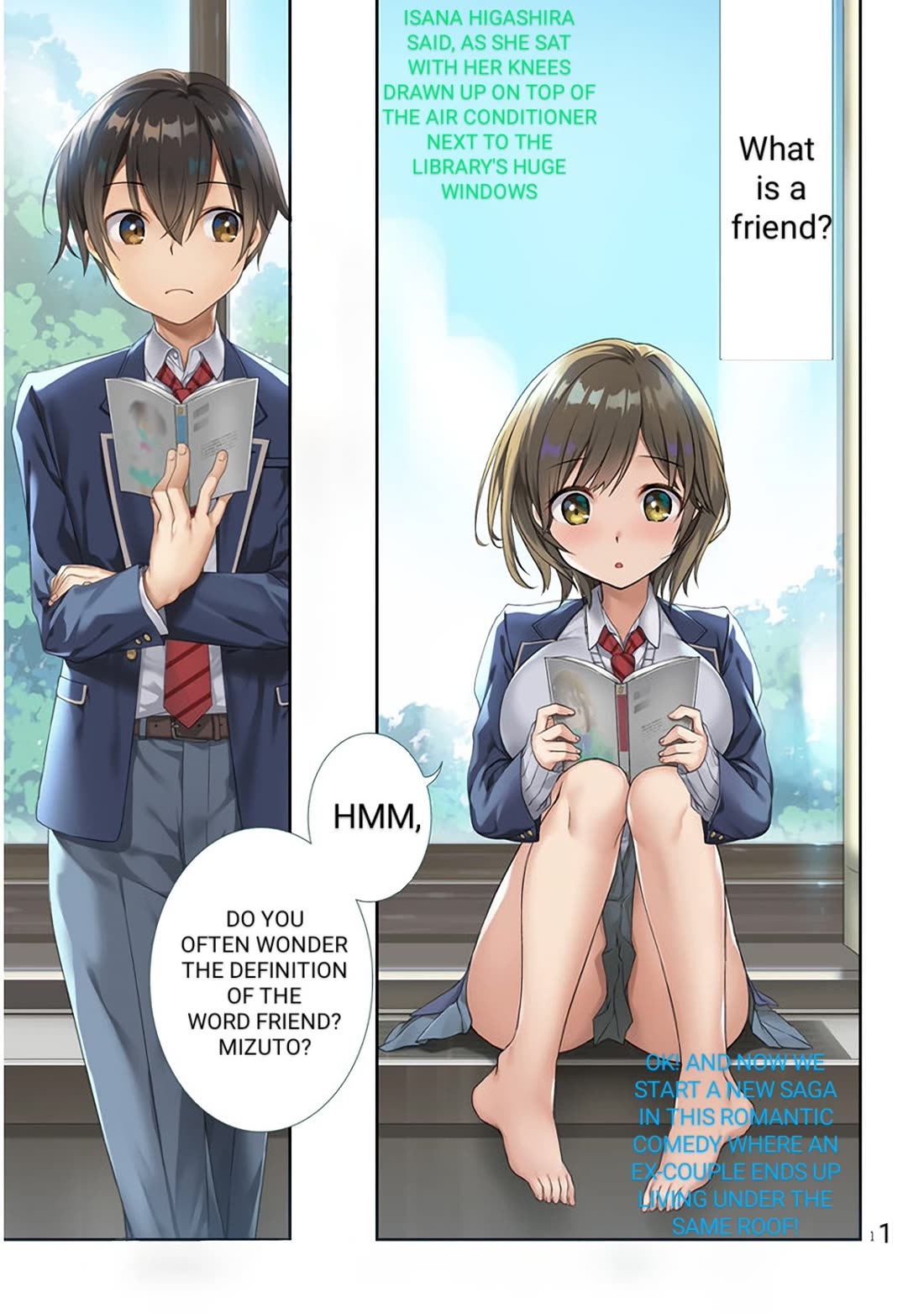 My Stepmom's Daughter Was My Ex-Girlfriend chapter 32.1 page 1