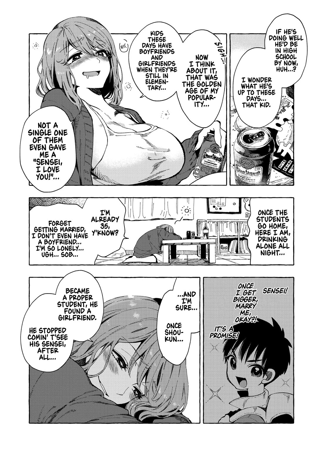 My Student Grew Huge and Proposed to Me chapter 1 page 2