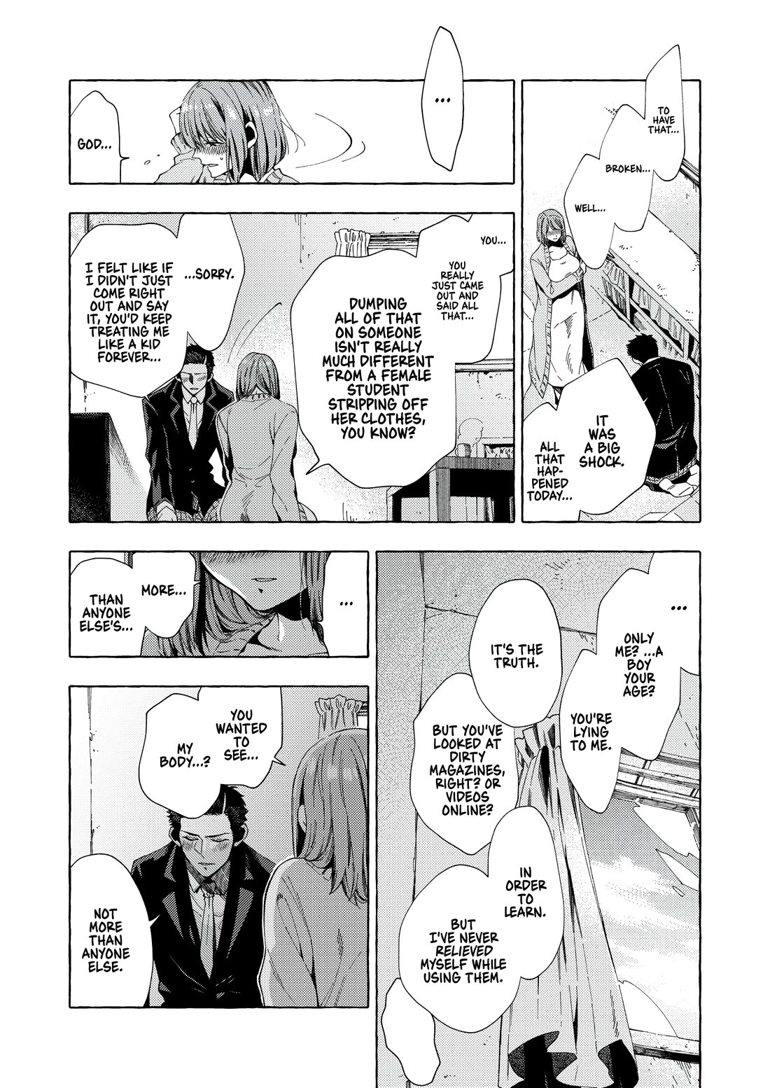 My Student Grew Huge and Proposed to Me chapter 13 page 8