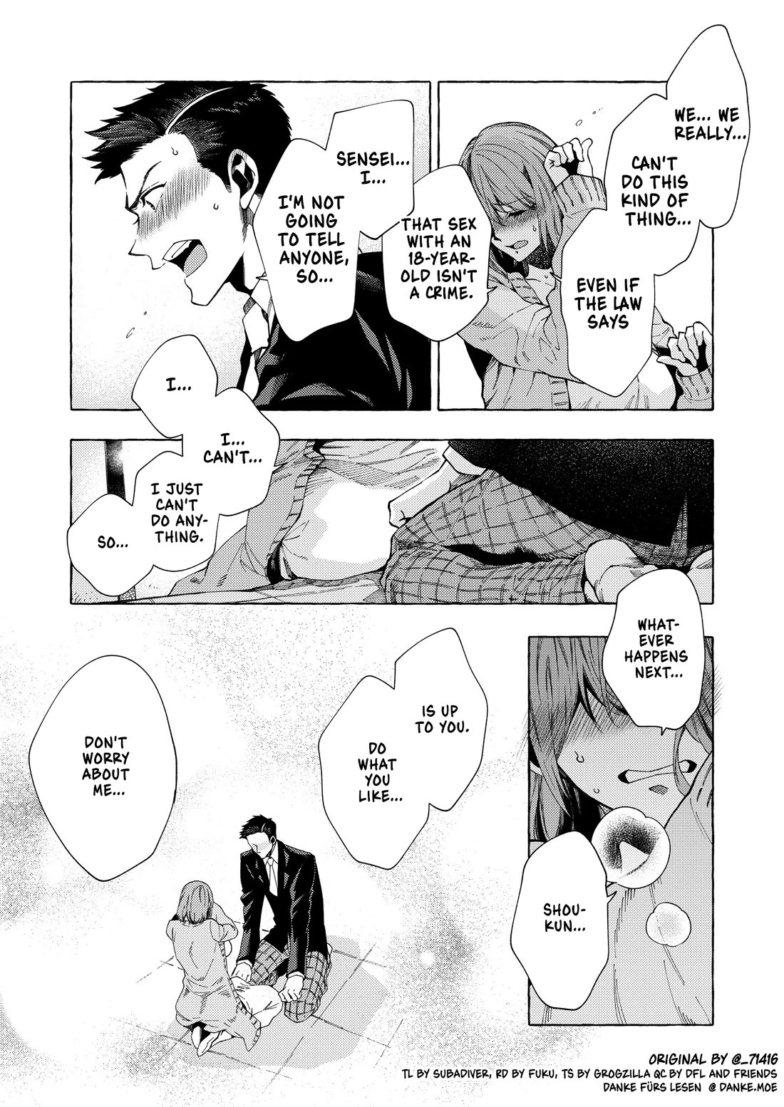 My Student Grew Huge and Proposed to Me chapter 16 page 6