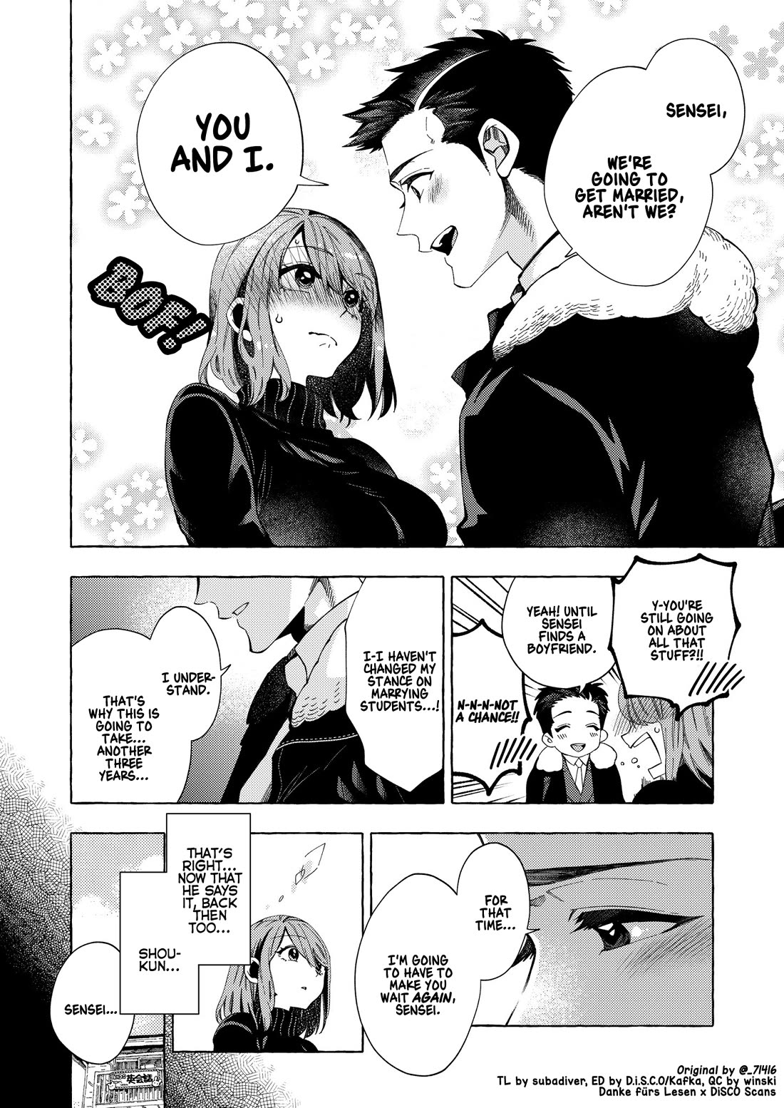 My Student Grew Huge and Proposed to Me chapter 5 page 6