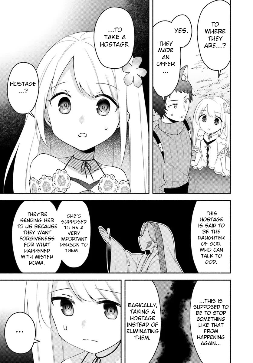 My twin sister was taken as a miko and I was thrown away but I'm probably the miko. chapter 25 page 7