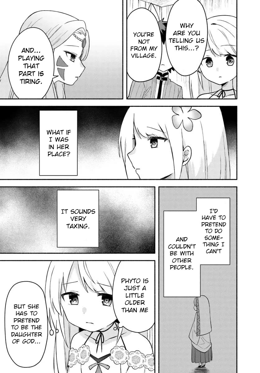 My twin sister was taken as a miko and I was thrown away but I'm probably the miko. chapter 27 page 17