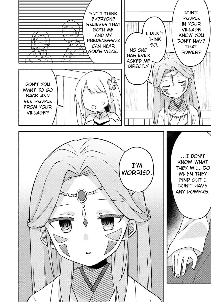 My twin sister was taken as a miko and I was thrown away but I'm probably the miko. chapter 27 page 18